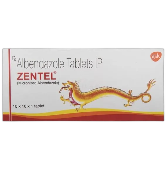zentel tablet 1's